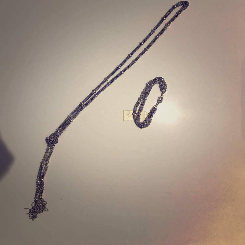 Brand new JJIll necklace and bracelet set!